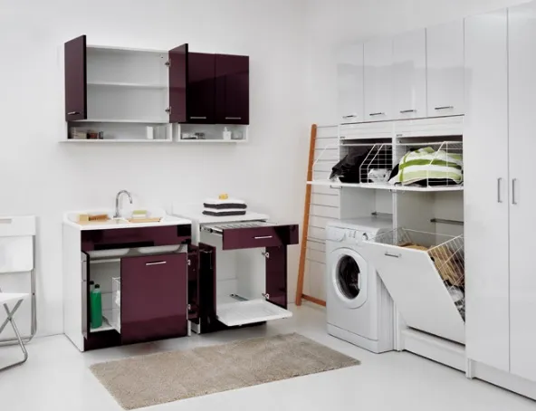 Viva Made Twist Mobile Lavanderia con Lavabo