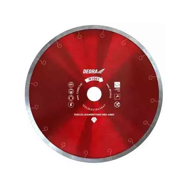 Dedra H1062 disco diamantato gres 125 mm