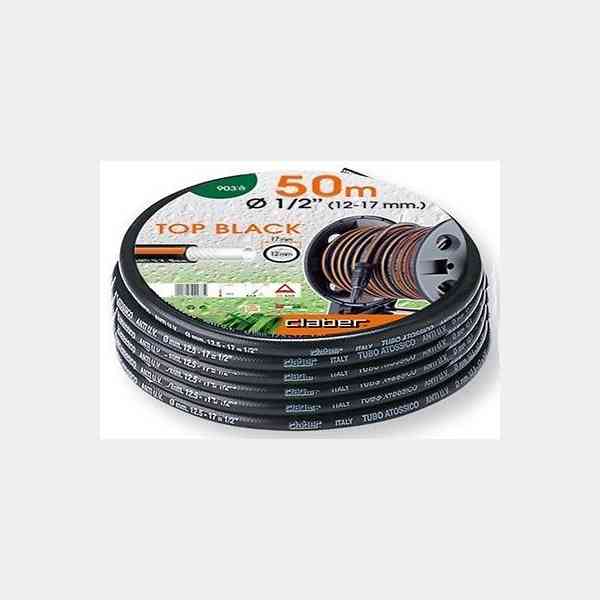 Claber 9036 tubo irrigazione 50 m 1/2 Top Black