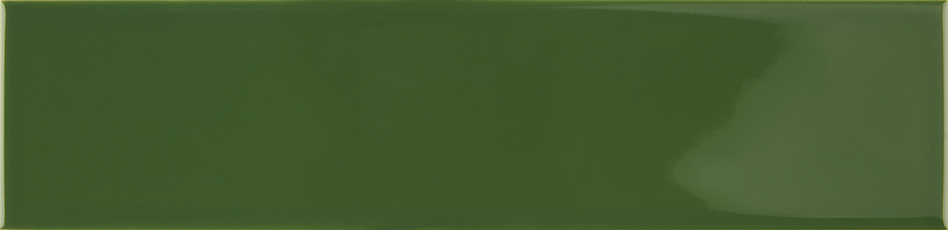 Recer Cromina Moss Green 7,5x30 piastrella verde lucida