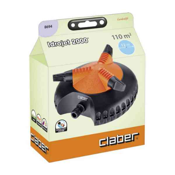 Claber Idrojet 8694 Idrojet 2000 irrigatore giardino
