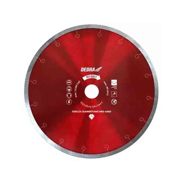 Dedra H1061 Disco Diamantato 115 mm Gres Continuo