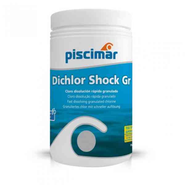 Piscimar cloro granulare shock 1 kg 55% dicloro rapido