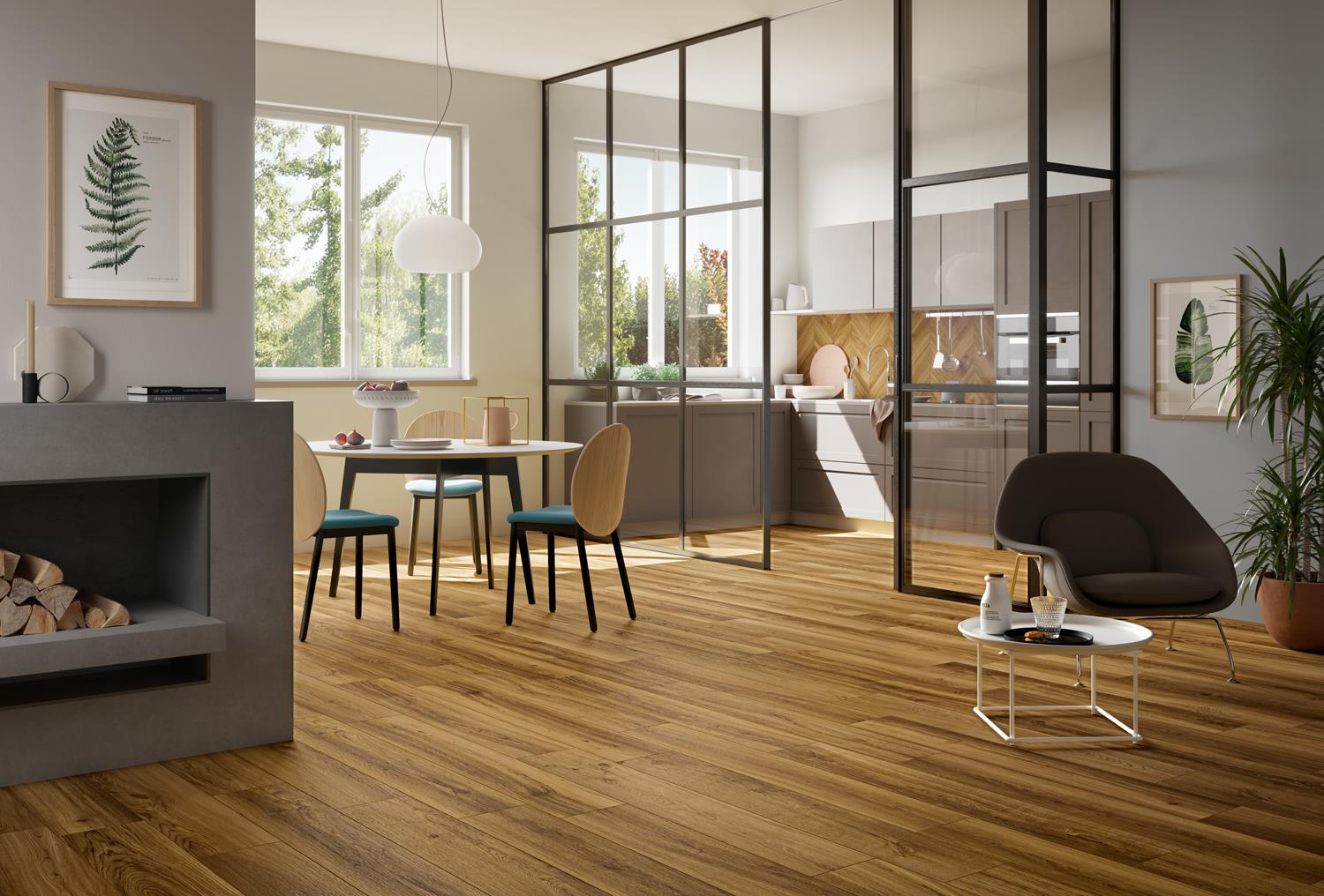 Viva Made Nuance Miele 20x120 piastrella legno miele