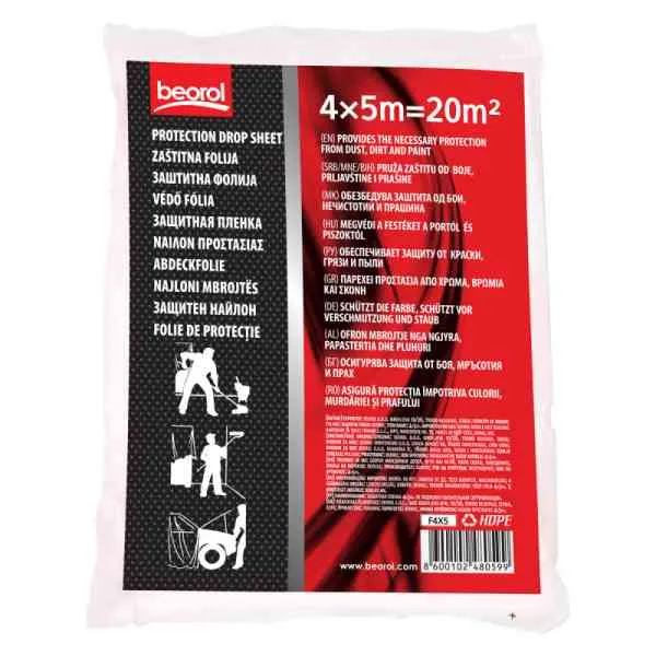Beorol telo copertura protettivo 20 m2 4x5 m plastica