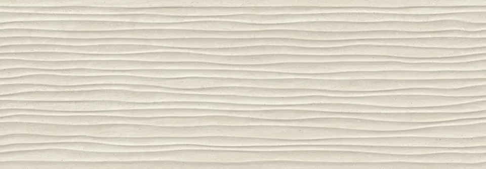 Recer Travertine Luce 3D Ivory 30x90R rivestimento mate