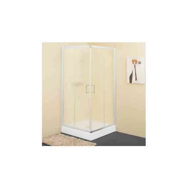 Kolpa SQ Line TKK Box doccia 80x100 H190 chinchilla