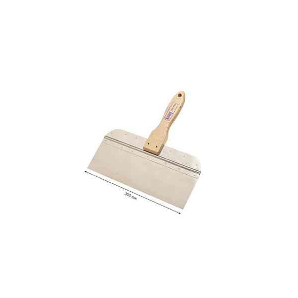 Knauf spatola pittura 300 mm acciaio per stucco