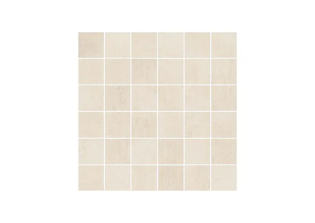 Roca Tiles Downtown Blanco mosaico bianco cemento
