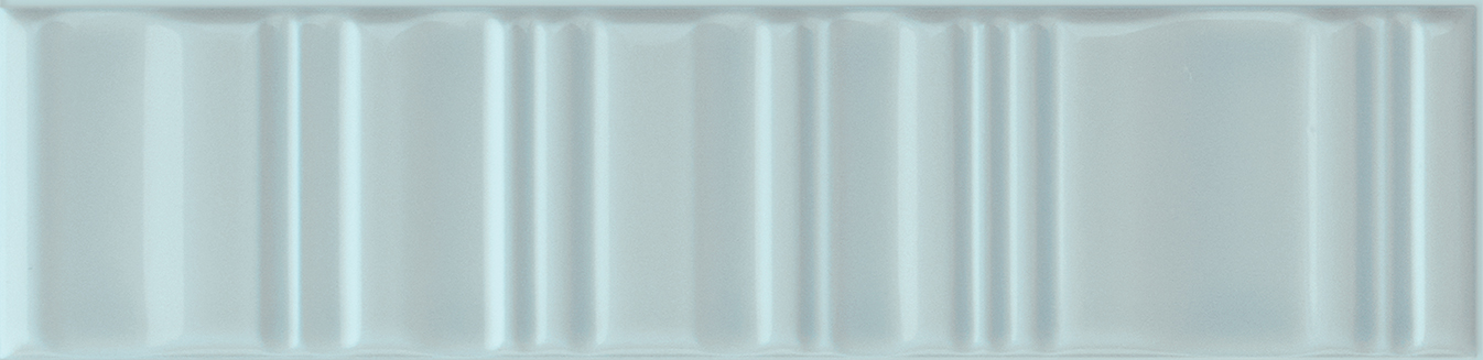 Recer Cromina 3D Glide Cloud Blue M7,5x30 piastrella blu lucida