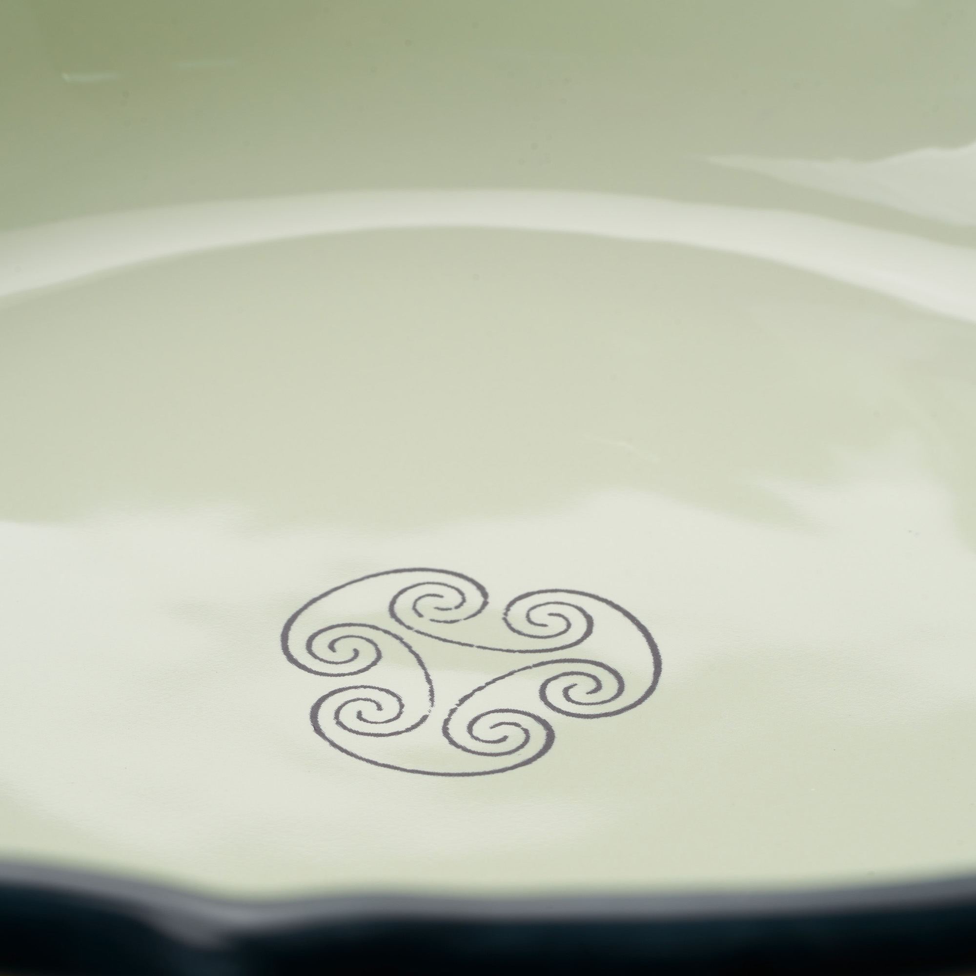 Cerasarda Monogram Fruttiera Velluto Botanico coppa ceramica