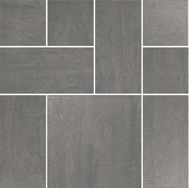 Recer Way M_WAY_2 Mosaico Antracite Naturale Pavimento Parete