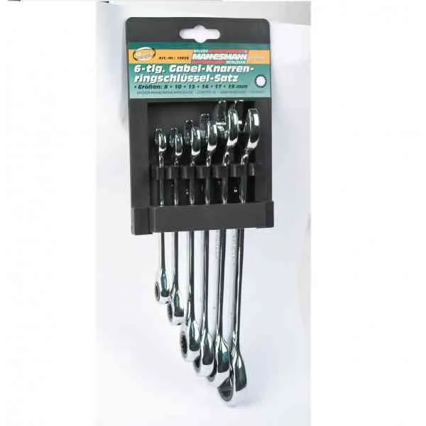 Mannesmann Set Chiavi Fisse 8-19 mm 6 pezzi acciaio