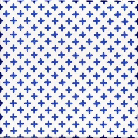 Ceramica Pinto Classico Vietri VP12196 piastrella maiolica stampa mano