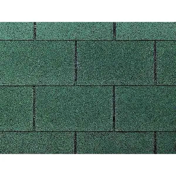 Guttatec Tegola bituminosa verde rettangolare 3 mq tetto