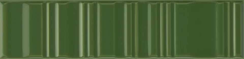 Recer Cromina 3D Glide Moss Green piastrella 7,5x30 lucida