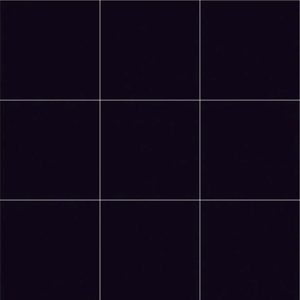 Recer Urban Preto MU00 piastrella 10x10 nera lucida