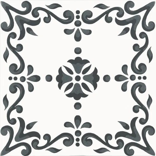 Recer Sentir Bene gres 13x13 nero naturale campione