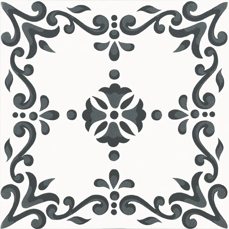 Recer Sentir Projectos Bene Preto piastrella 20x20 nera