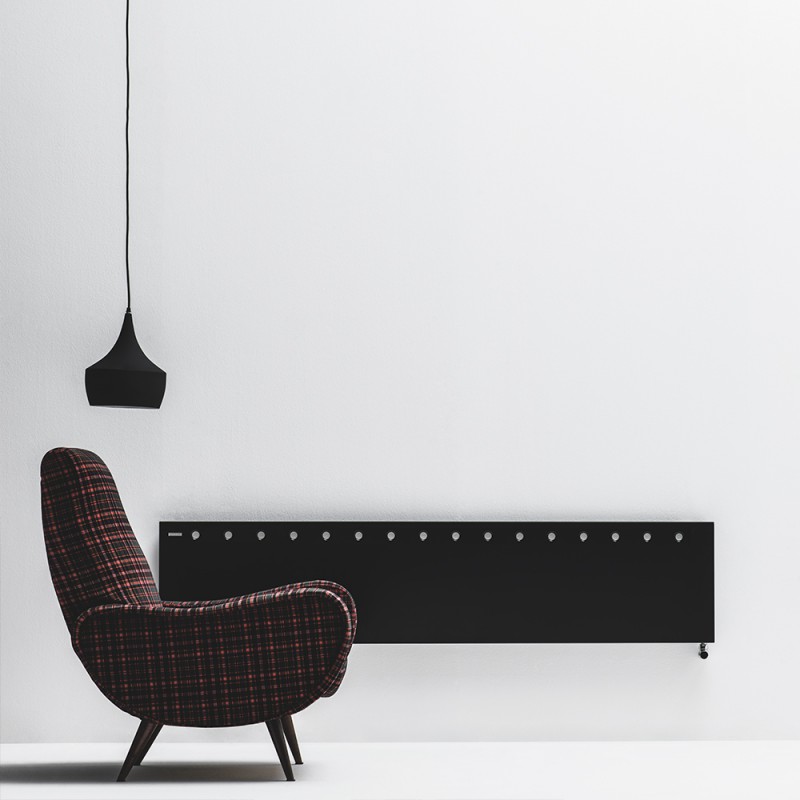 Viva Made FLAT termoarredo bagno bianco verticale moderno