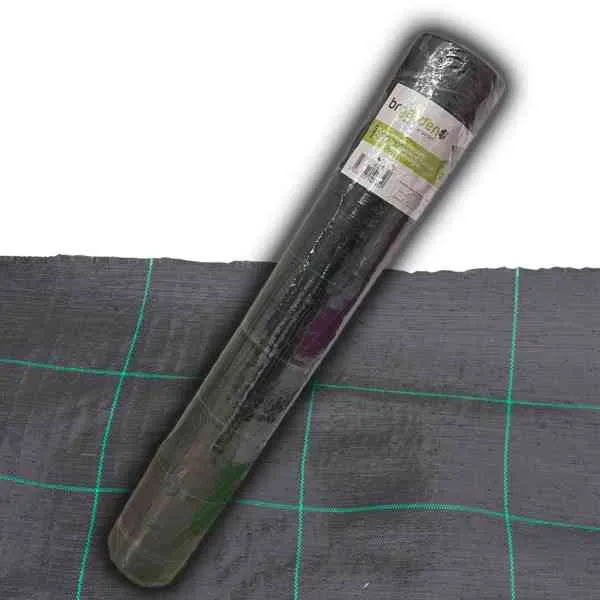 BR Garden Telo Pacciamatura 1x25 m Nero Anti-erbacce UV