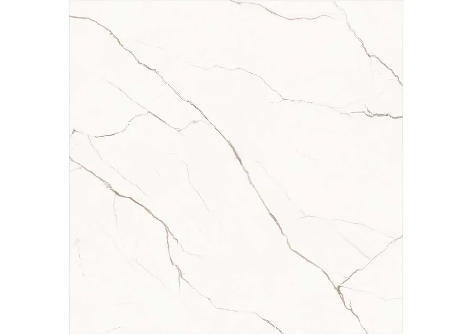 Roca Marble Lincoln 90x90R piastrella gres marmo bianco