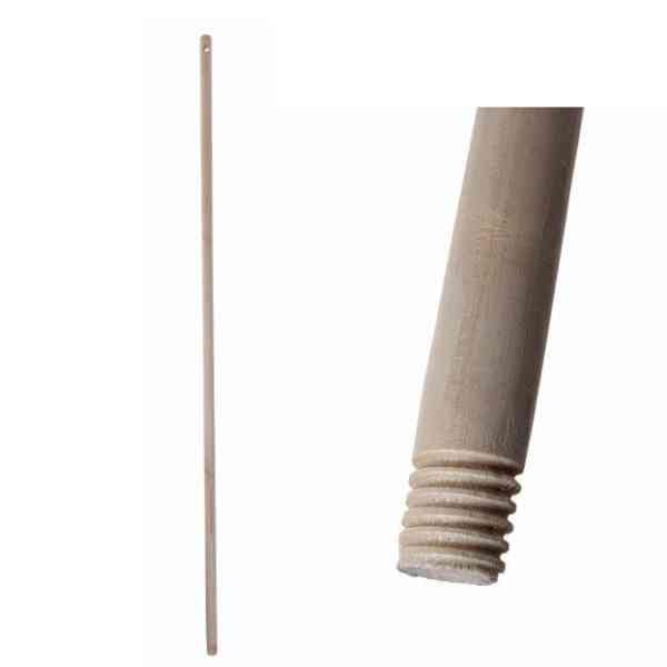 Magg manico scopa legno filettato 23 x 1400 mm