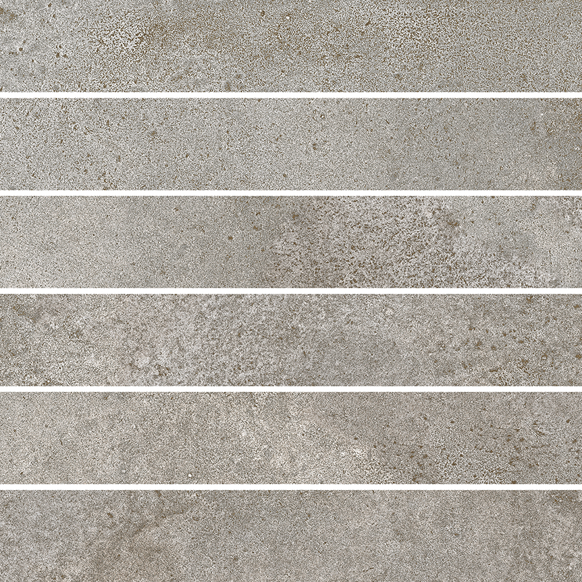 Recer Metalcrete Iron 30x30 mosaico 5x30 grigio metallo