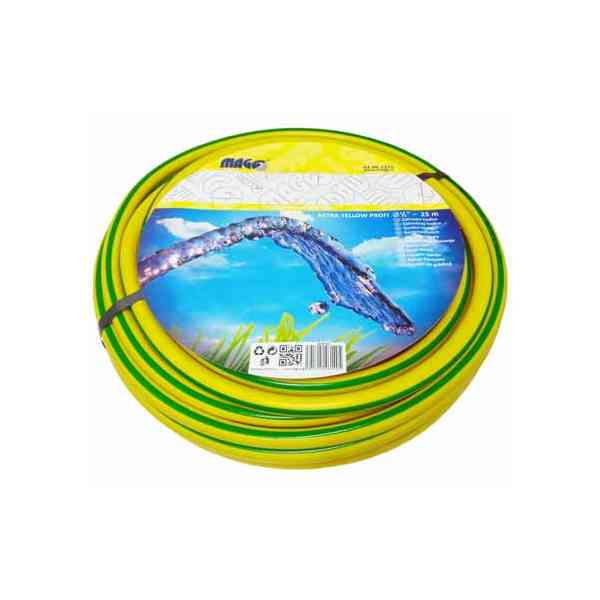 Magg Astra Pro tubo irrigazione 25 m giallo 12 bar 1"