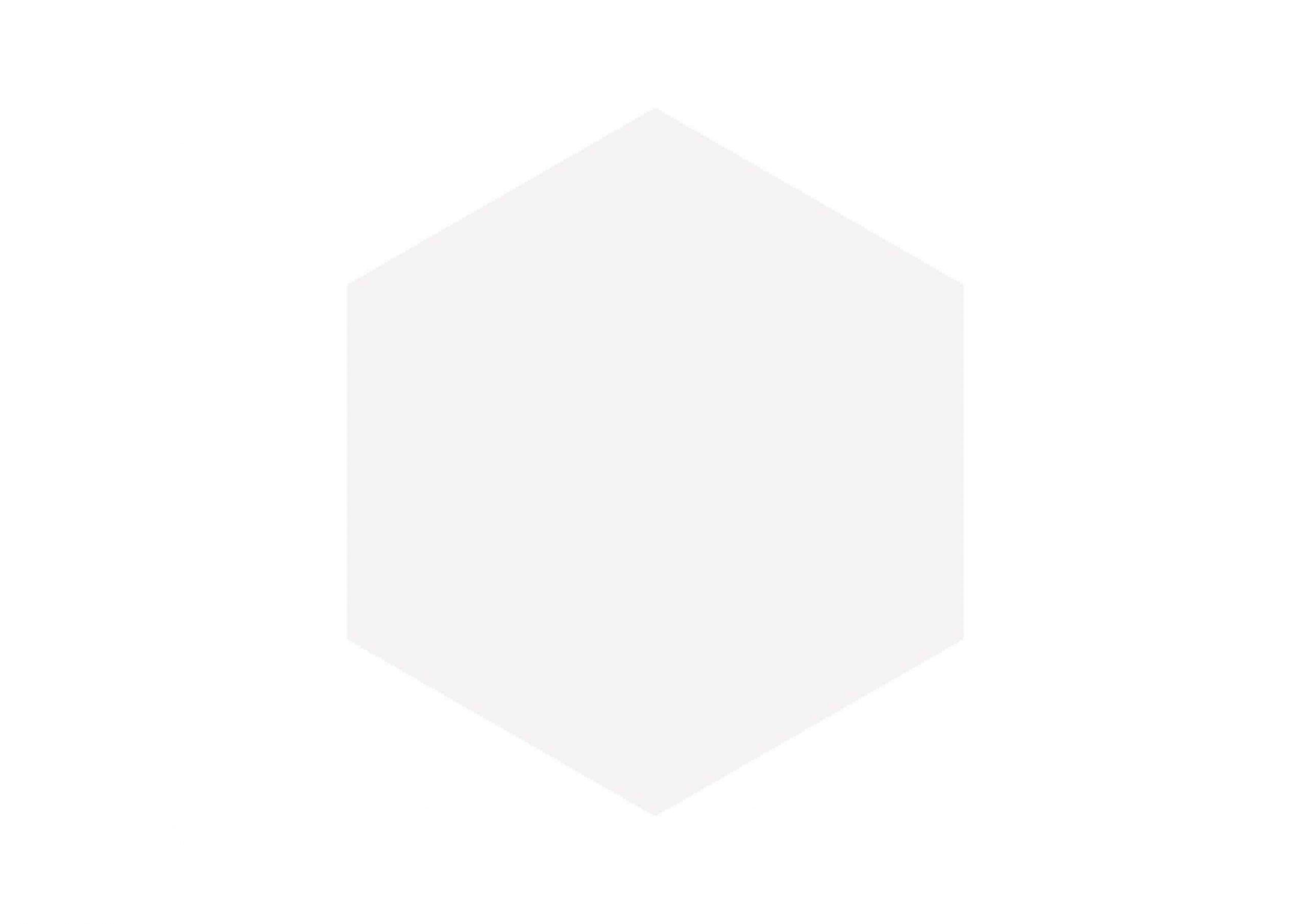Roca Block Hexagon Blanco Mate piastrella bianca opaca