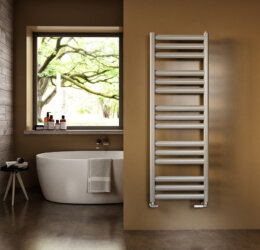 Viva Made Nausica termoarredo bagno bianco verticale