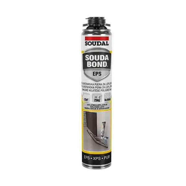 Soudal EPS Gun 750 ml colla poliuretanica pannelli