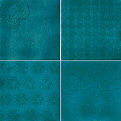 Cerasarda OT07026 Logo Mix S/4 Pavone piastrella