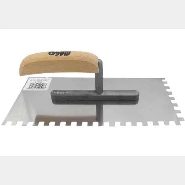 Magg Frattazzo inox 270x130 mm dente 8 mm legno