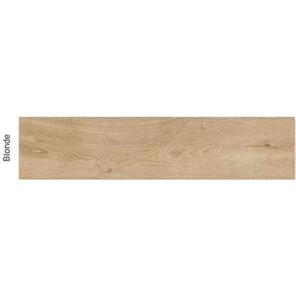 Idea Ceramica Oak Blonde Piastrelle 20x90 Effetto Legno R9