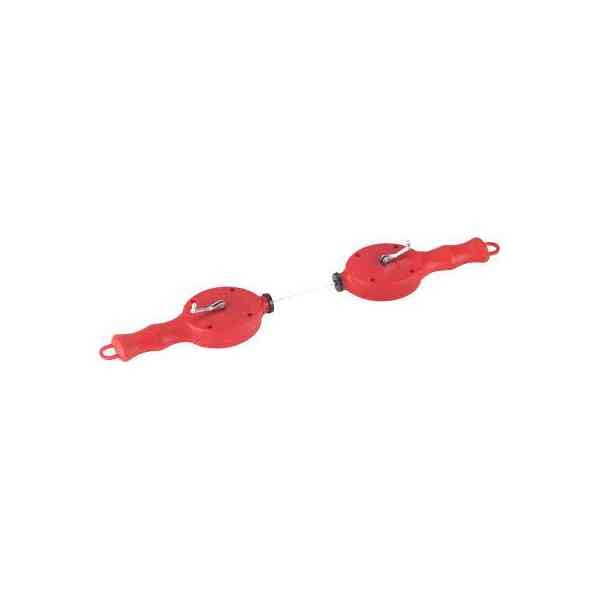 Triuso Duo Longo Traccialinee rosso 30 m doppio