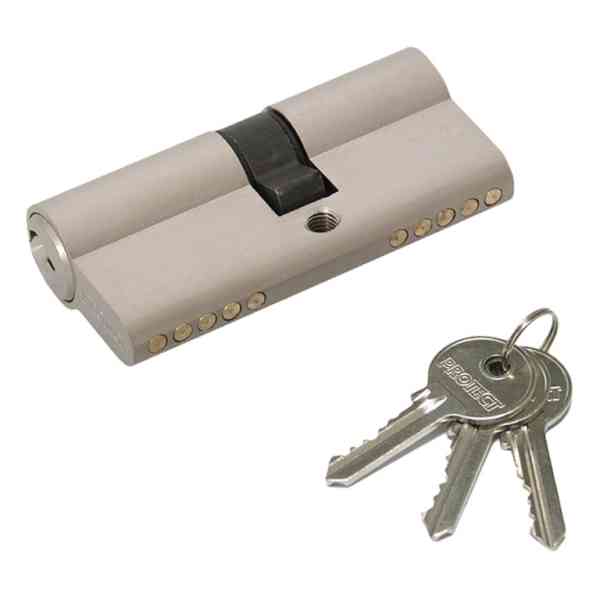 Protect ID-050 cilindro serratura 40+40 mm ottone 3 chiavi