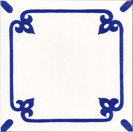 Ceramica Pinto Classico Vietri VP93 piastrella maiolica a mano
