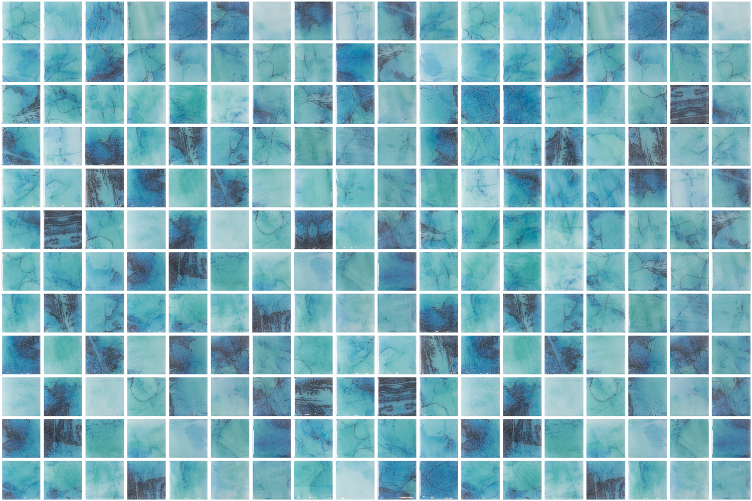 SQ Mosaic Identity Jenysia mosaico turchese lucido