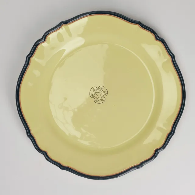 Cerasarda Arte della Tavola Segnaposto Monogram Vaniglia