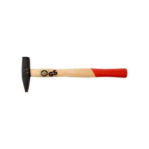 Martello manico legno 200 g ribattino testa acciaio