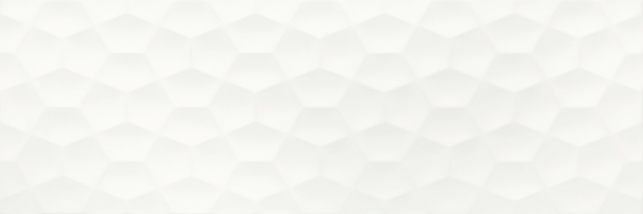 Recer Ice 3D White Matt 30x90R piastrella parete 3D