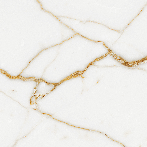 Recer Calacatta Auria Gold 13x13 Campione Gres Oro