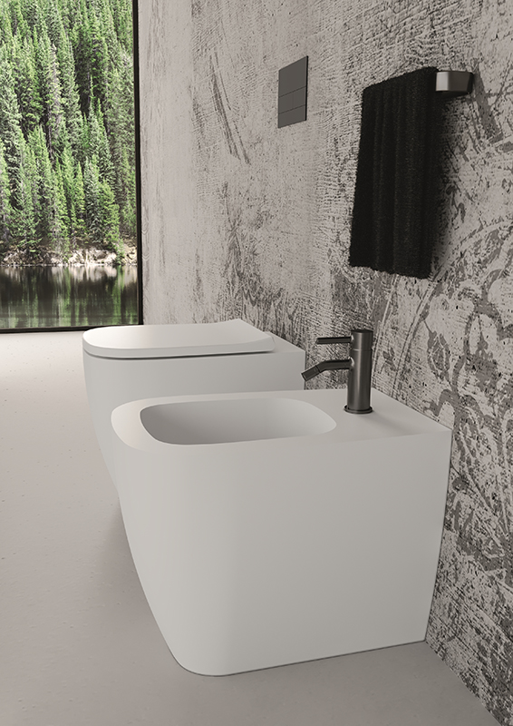 Viva Made Wunder Sanitario Bagno Ceramica Bianco