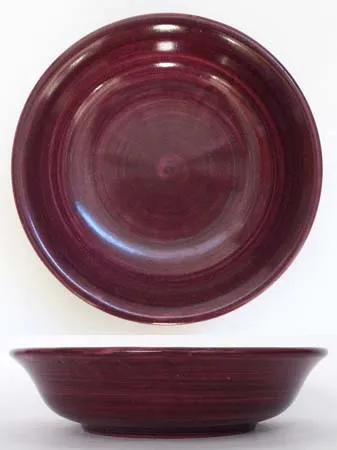 Ceramica Pinto Frutta VP17027 piatto fondo color vinaccia