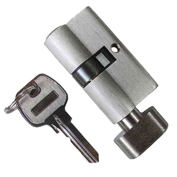 VPA 05 cilindro profilo con pomolo 30/40 ottone
