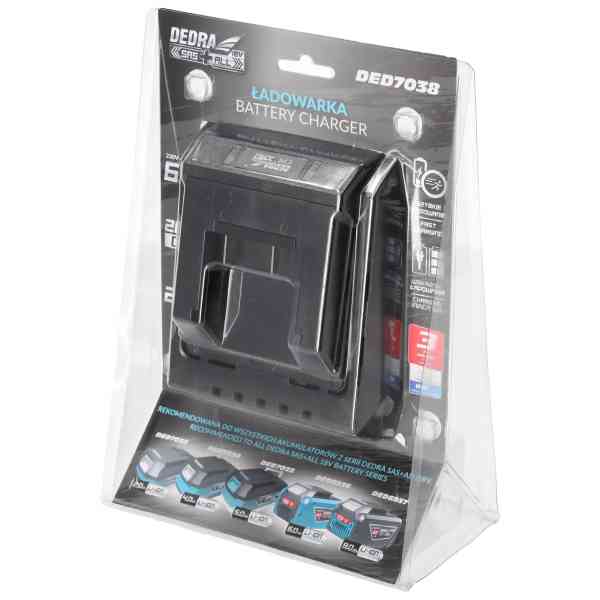 Dedra SAS+ALL DED7038 caricabatterie rapido 20V 60W