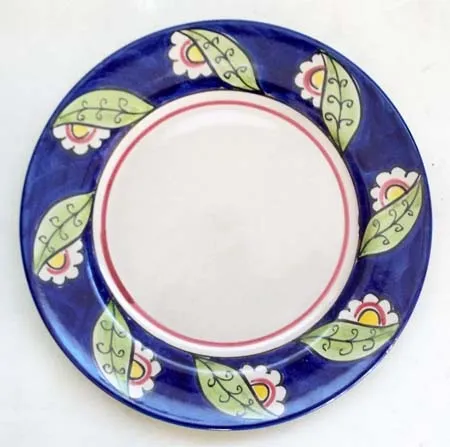 Ceramica Pinto Floreale VP14199 piatto piano decoro vietrese