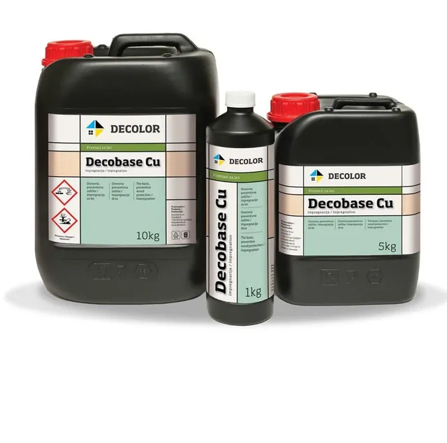 Decolor Decobase CU impregnante legno verde 20 Kg