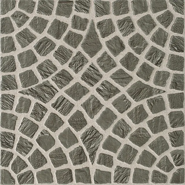 Recer Portuguesa Black Gres 33x33 Naturale Decoro